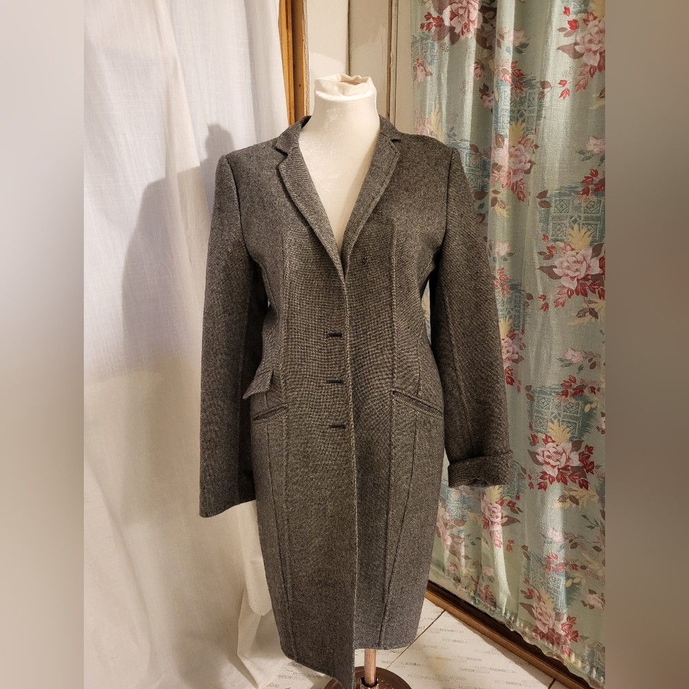 100% Virgin Wool Trench Coat